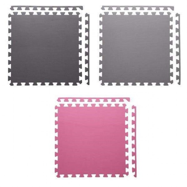 Puzzle mat multipack One Fitness MP10 pink-grey