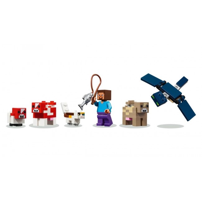LEGO MINECRAFT 21270 The Mooshroom House LEGO MINECRAFT 21270 The Mooshroom House