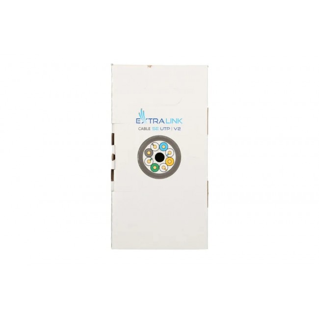 Extralink Twisted pair CAT5E UTP (U/UTP) V2 Indoor 305M Extralink Twisted pair CAT5E UTP (U/UTP) V2 Indoor 305M