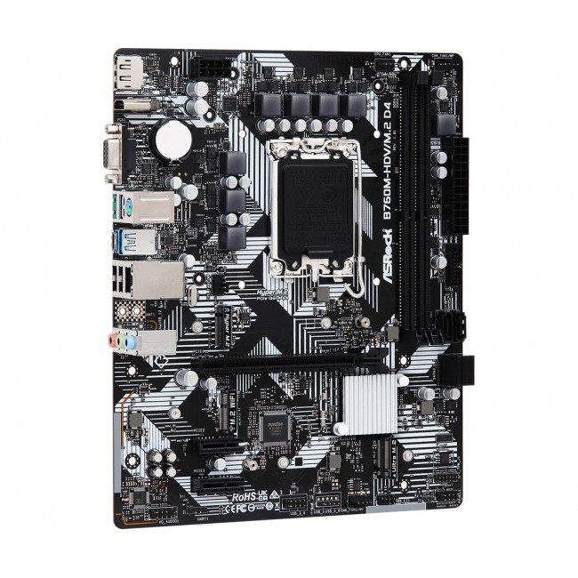 Asrock B760M-HDV/M.2 D4 Intel B760 LGA 1700 micro ATX Asrock B760M-HDV/M.2 D4 Intel B760 LGA 1700 micro ATX