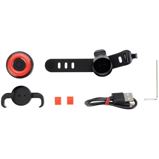 Rockbros Q5 black rear bicycle light with intelligent STOP system Rockbros Q5 black rear bicycle light with intelligent STOP system