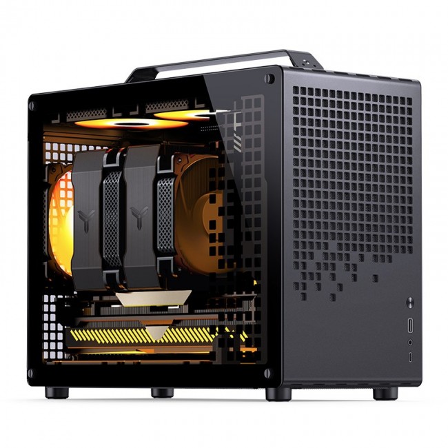 Jonsplus MATX Handle Case Z20 - black Jonsplus MATX Handle Case Z20 - black