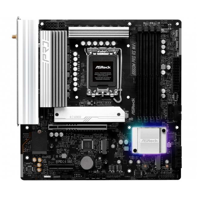 ASRock B860M Pro RS WiFi Motherboard ASRock B860M Pro RS WiFi Motherboard