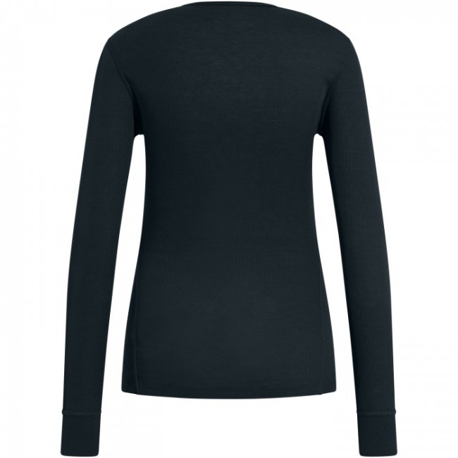 Odlo BL TOP crew neck l/s ACTIVE WARM long-sleeved thermal underwear, size M, blue-grey Odlo BL TOP crew neck l/s ACTIVE WARM long-sleeved thermal underwear, size M, blue-grey