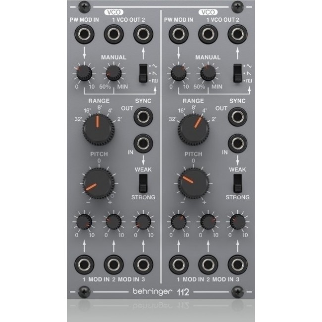 Behringer 112 DUAL VCO Modu syntezatora modularnego