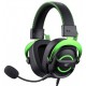 Havit H2002E - gaming headphones, black and green