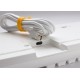 Ducky One 3 Classic Pure White TKL Gaming Tastatur RGB LED - MX-Clear keyboard USB German