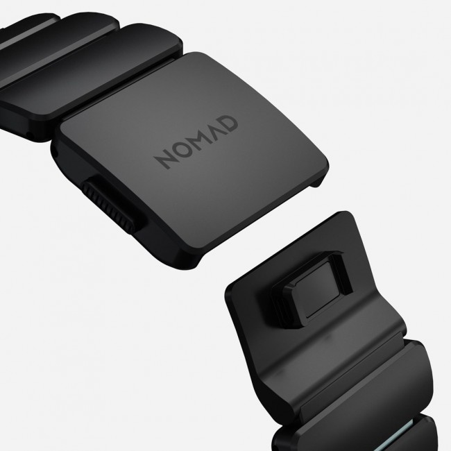 Nomad NM009896858 smart wearable accessory Band Black Titanium