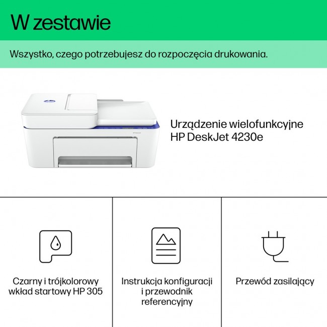 HP DeskJet 4230e Wireless All-in-One Color Printer, Instant Ink Copier, Scanner HP DeskJet 4230e Wireless All-in-One Color Printer, Instant Ink Copier, Scanner