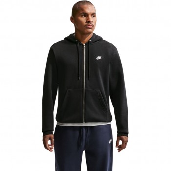 Bluza męska Nike Club BB FZ Hoodie czarna FN3861 010 L