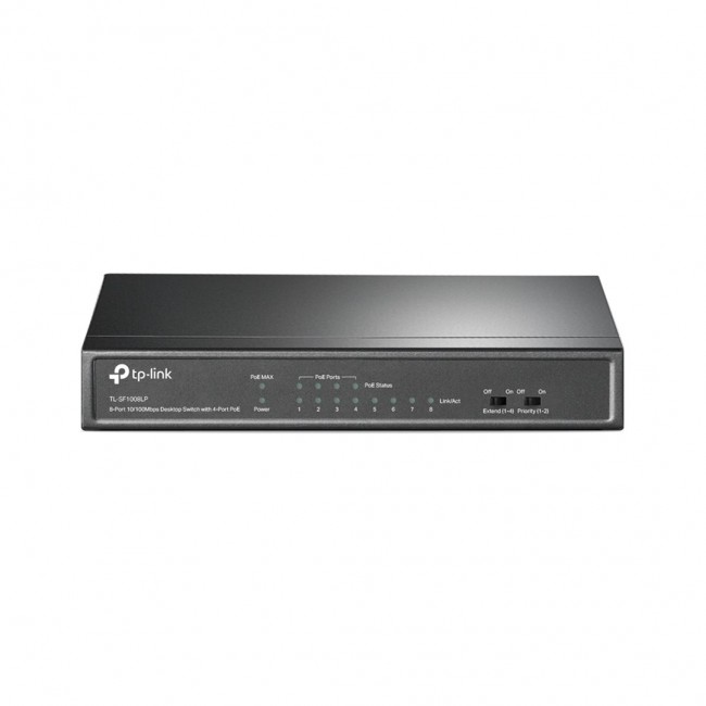 TP-Link TL-SF1008LP network switch Unmanaged Fast Ethernet (10/100) Power over Ethernet (PoE) Black TP-Link TL-SF1008LP network switch Unmanaged Fast Ethernet (10/100) Power over Ethernet (PoE) Black