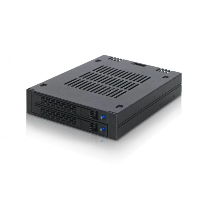 Icy Dock MB742SP-B drive bay panel Black