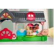 Fisher-Price Little People Friendly Horses Stable Toddler Playset with Sounds, 6 Play Pieces