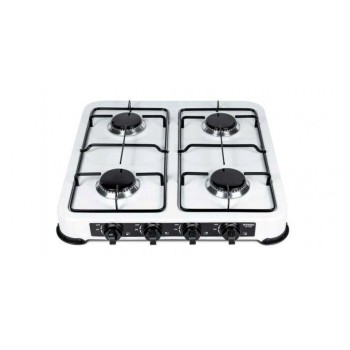 Promis KG400B hob white Countertop Gas 4 zone(s)