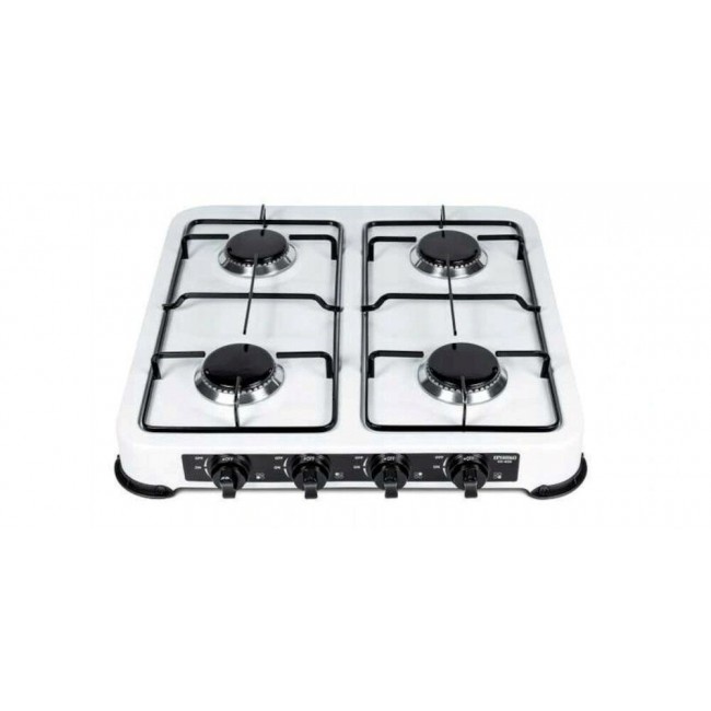 Promis KG400B hob white Countertop Gas 4 zone(s)