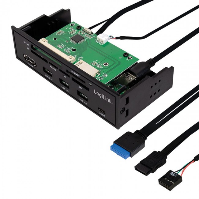 LogiLink UA0341 card reader SATA Internal Black LogiLink UA0341 card reader SATA Internal Black