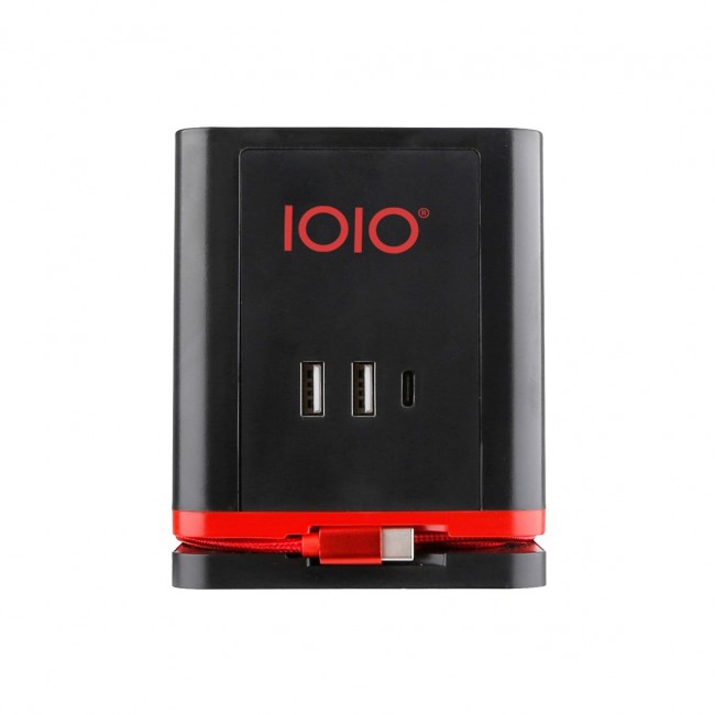 Olympia SW 1000 power extension 1.5 m 3 AC outlet(s) Indoor Black, Red