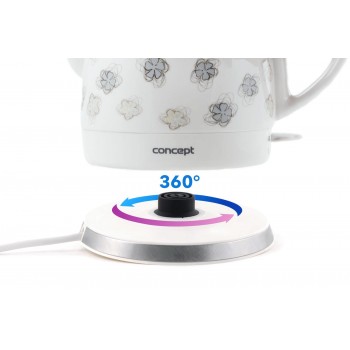 Ceramic electric kettle 1 L Concept RK0010NE