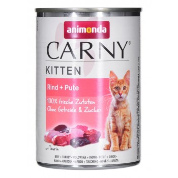 ANIMONDA Carny Kitten Beef Turkey - wet cat food - 400 g