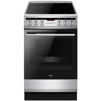 Amica 57IE3.323HTaD(Xv) cooker Freestanding cooker Zone induction hob Stainless steel A