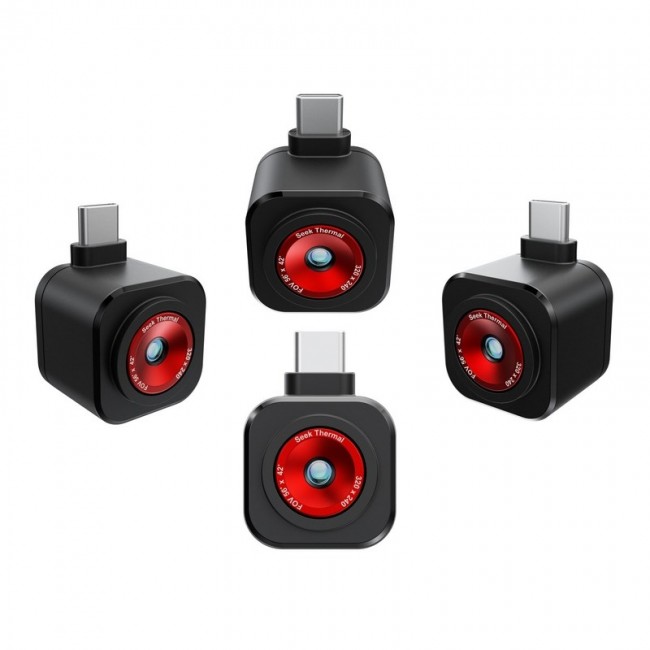 Seek Thermal LQ-ABAX thermal imaging camera Black 320 x 240 pixels Seek Thermal LQ-ABAX thermal imaging camera Black 320 x 240 pixels