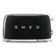 Smeg 50's Style Toaster TSF02BLEU Black Smeg 50's Style Toaster TSF02BLEU Black