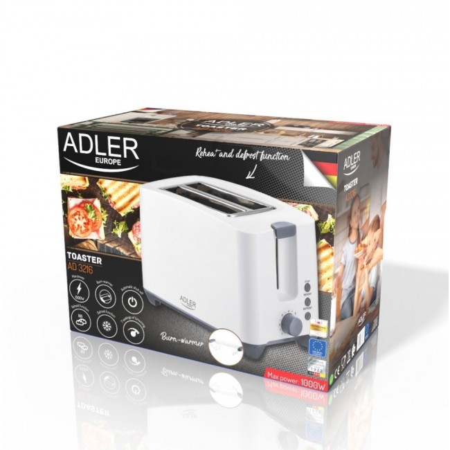 Toaster Adler AD 3216 750W Toaster Adler AD 3216 750W