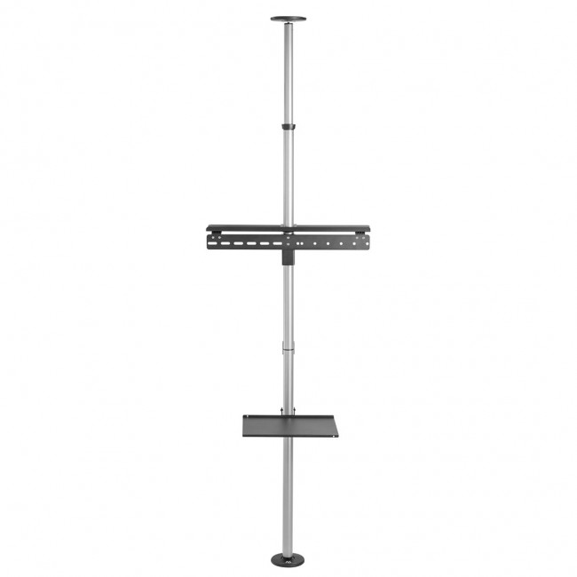 Telescopic TV holder, ceiling and floor with shelf Maclean MC-791N 37 Telescopic TV holder, ceiling and floor with shelf Maclean MC-791N 37