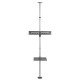Telescopic TV holder, ceiling and floor with shelf Maclean MC-791N 37 Telescopic TV holder, ceiling and floor with shelf Maclean MC-791N 37