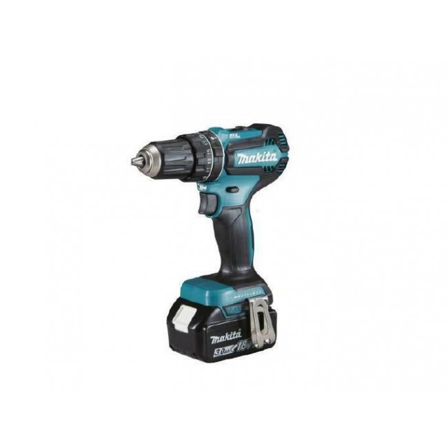 Makita DHP485RFJ drill 1900 RPM Keyless 1.8 kg Black, Blue Makita DHP485RFJ drill 1900 RPM Keyless 1.8 kg Black, Blue
