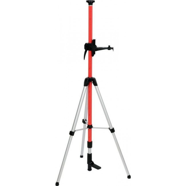 Rod with tripod for mounting laser, length 3.7 meters