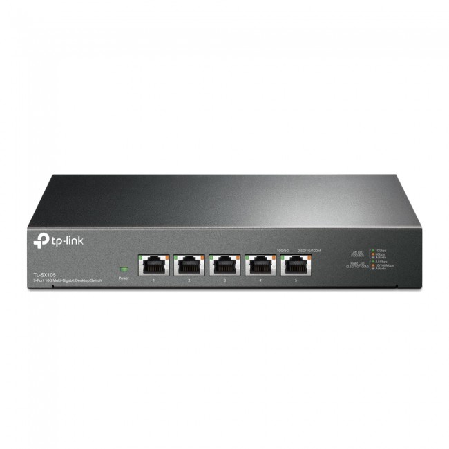 TP-Link 5-Port 10G Desktop Switch TP-Link 5-Port 10G Desktop Switch