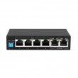 Extralink PoE Switch KRIOS 4x Gigabit PoE/PoE+, 2x RJ45 Uplink Gigabit, 60W Extralink PoE Switch KRIOS 4x Gigabit PoE/PoE+, 2x RJ45 Uplink Gigabit, 60W