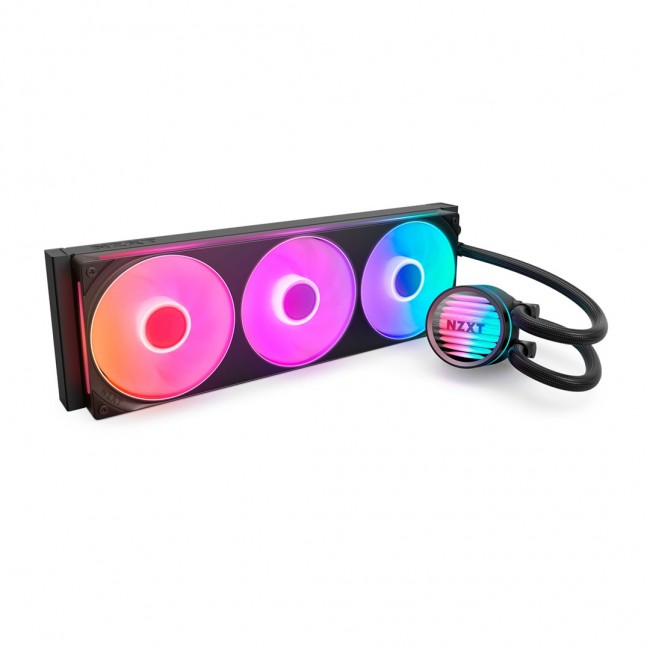 NZXT Kraken Core 360 RGB Processor Liquid cooling kit 12 cm Black 1 pc(s) NZXT Kraken Core 360 RGB Processor Liquid cooling kit 12 cm Black 1 pc(s)