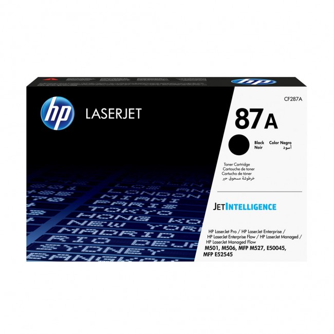 HP 87A Black Original LaserJet Toner Cartridge HP 87A Black Original LaserJet Toner Cartridge