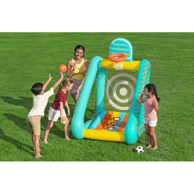 Bestway Perfect Aim 3-in-1 Inflatable Yard Game