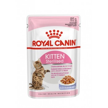 ROYAL CANIN FHN Kitten Sterilised - Wet cat food - 12x85g