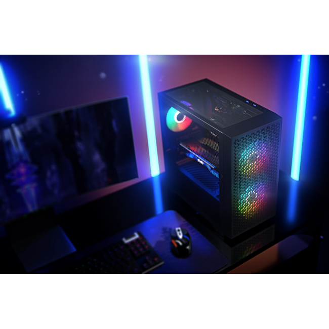 Logic DART PRO ARGB MINI USB-C PC Case Black Logic DART PRO ARGB MINI USB-C PC Case Black