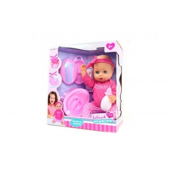 PROMO Lalka Newborn bobas sikający 43cm 1002344