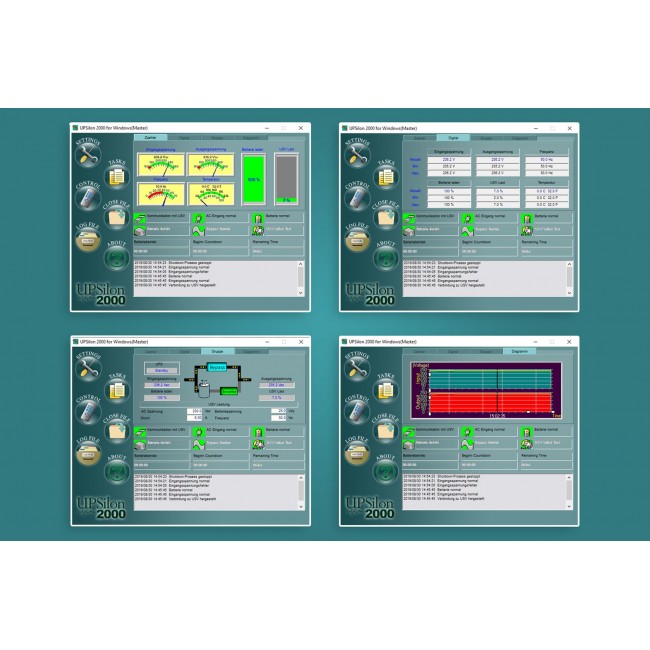Digitus | Line-Interactive UPS | Line-Interactive UPS DN-170076, 2000VA/1200W 12V/9Ah x2 battery, 4x CEE 7/7, USB, RS232, RJ45,LCD, Simulated sine wave, 198 x 158 x 380 mm, Weight: 10.5 kg | 2000 VA | 1200 W | V Digitus | Line-Interactive UPS | Line-Interactive UPS DN-170076, 2000VA/1200W 12V/9Ah x2 battery, 4x CEE 7/7, USB, RS232, RJ45,LCD, Simulated sine wave, 198 x 158 x 380 mm, Weight: 10.5 kg | 2000 VA | 1200 W | V