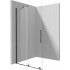 Walk-in shower wall 80 cm - sliding
