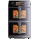 ELDOM Double vertical fat-free fryer 10 l