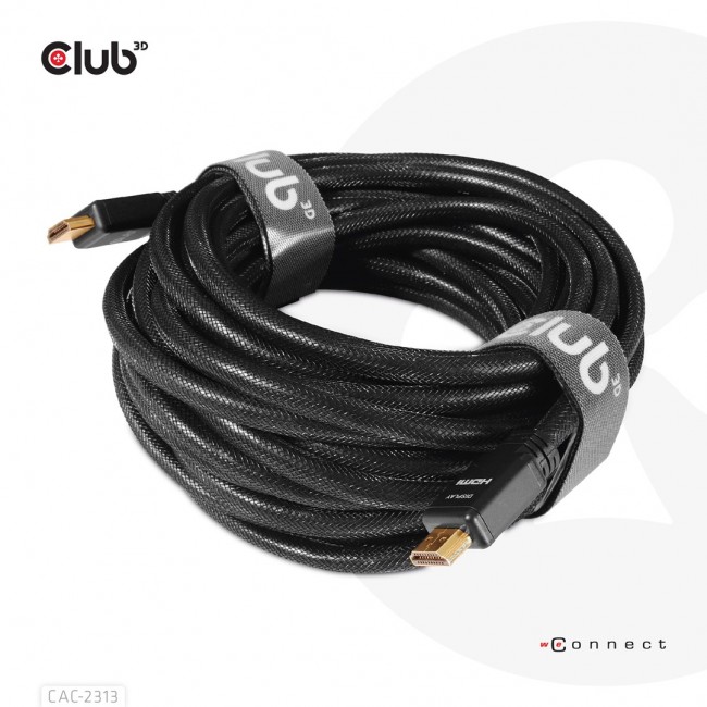 CLUB3D HDMI 2.0 4K60Hz RedMere cable 10m/32.8ft CLUB3D HDMI 2.0 4K60Hz RedMere cable 10m/32.8ft