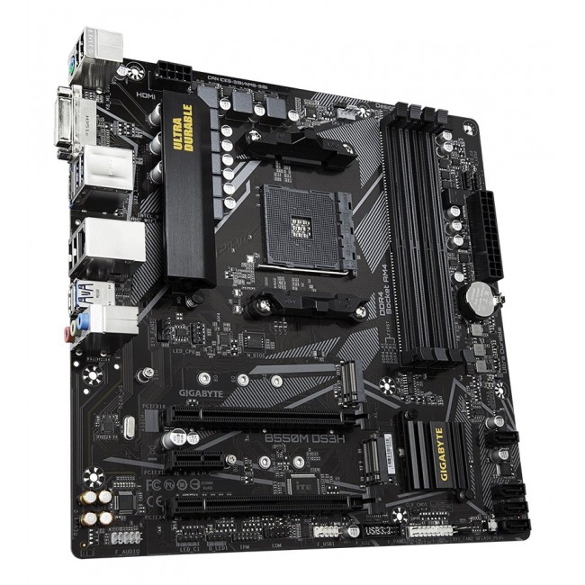 Gigabyte B550M DS3H Socket AM4 micro ATX AMD B550