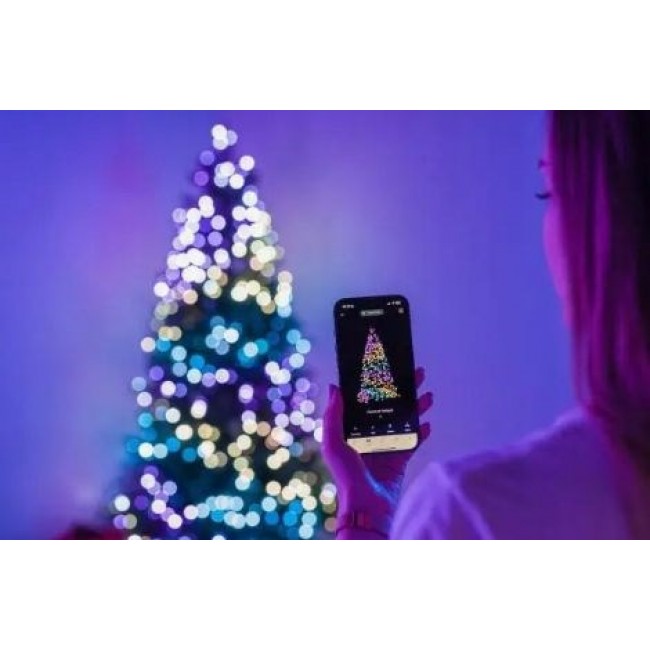 Twinkly Regal Prelit 270 LED RGB 150cm Bluetooth WIFI LED Christmas tree lights