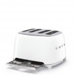 Toaster Smeg for 4 slices, white Toaster Smeg for 4 slices, white