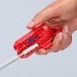 Universal stripping tool for left-handed people