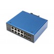 Digitus Industrial 8+4 port Gigabit Ethernet PoE switch Digitus Industrial 8+4 port Gigabit Ethernet PoE switch