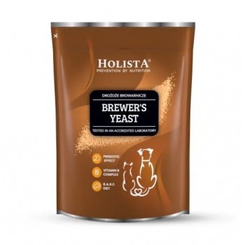 HOLISTA Brewer's yeast - supplements for dogs and cats - 800g