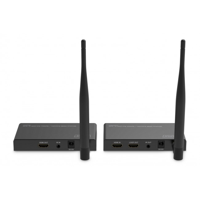 Digitus Wireless HDMI Extender / Splitter Set (100 m, 1x4) Digitus Wireless HDMI Extender / Splitter Set (100 m, 1x4)